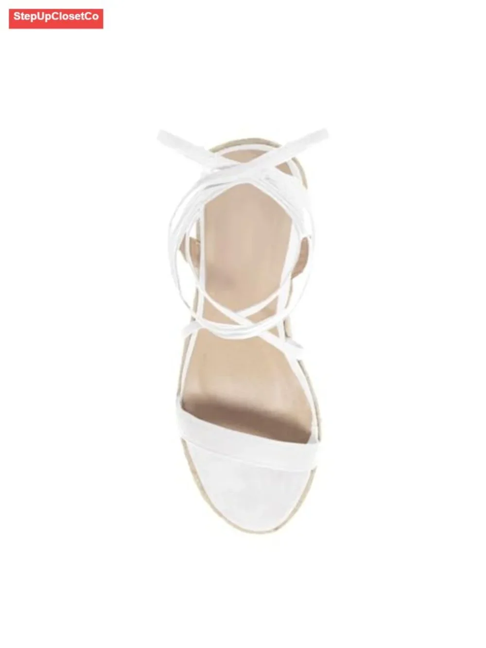 Women's Espadrille Wedges Lace Up Platform Ankle Cross Strap Slingback Summer
